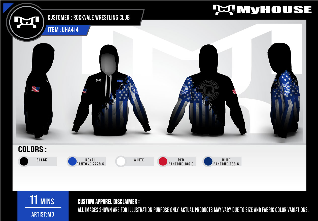 Rockvale warm-up hoodie proof